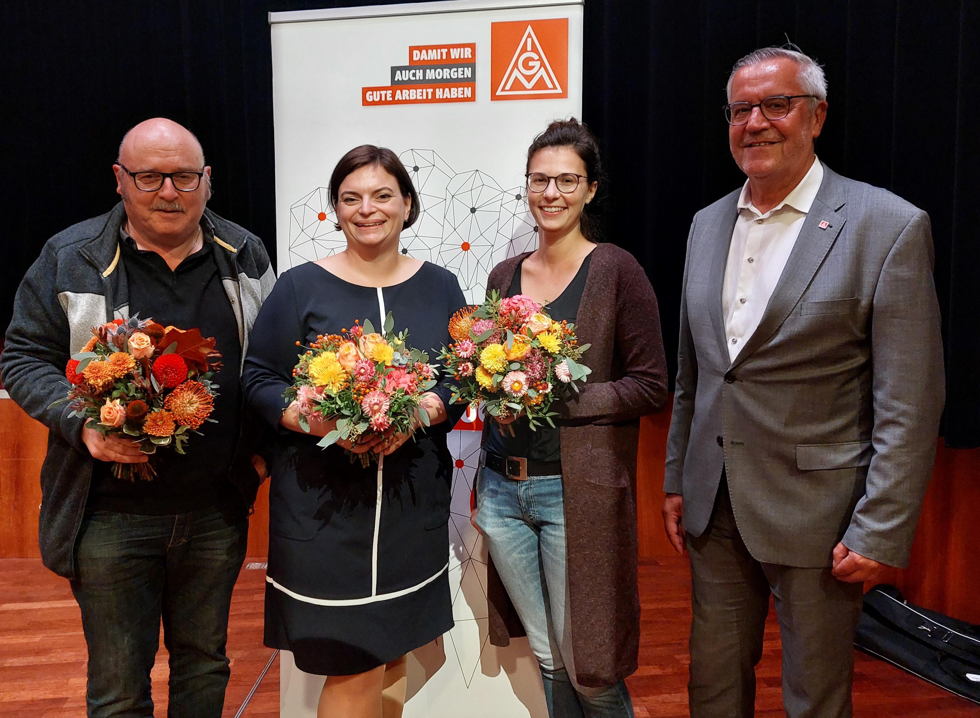 Bild zu den Wahlen in der Delegiertenversammlung der GS Coburg am 27.09.2022. 