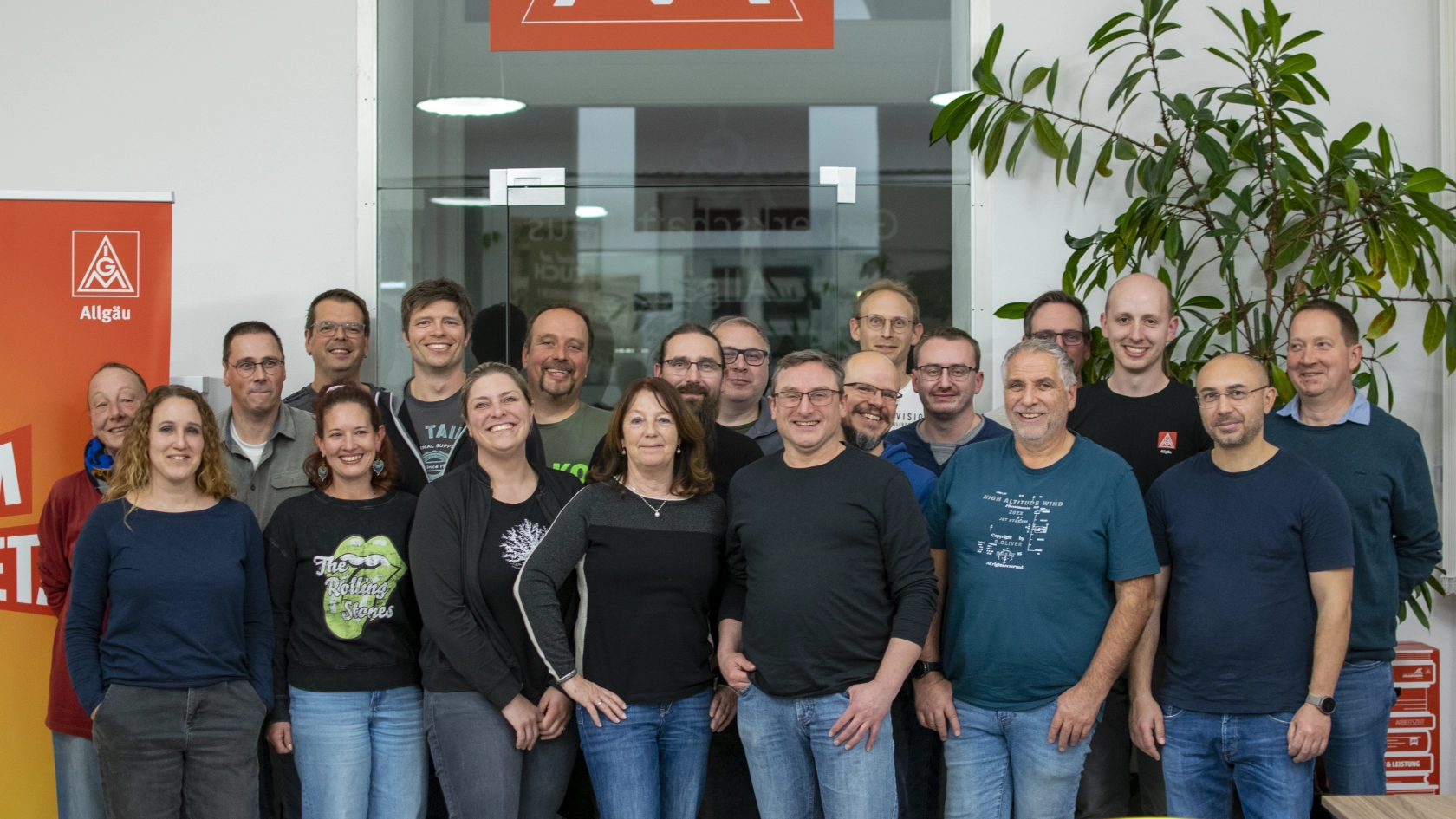 Team IG Metall bei Multivac