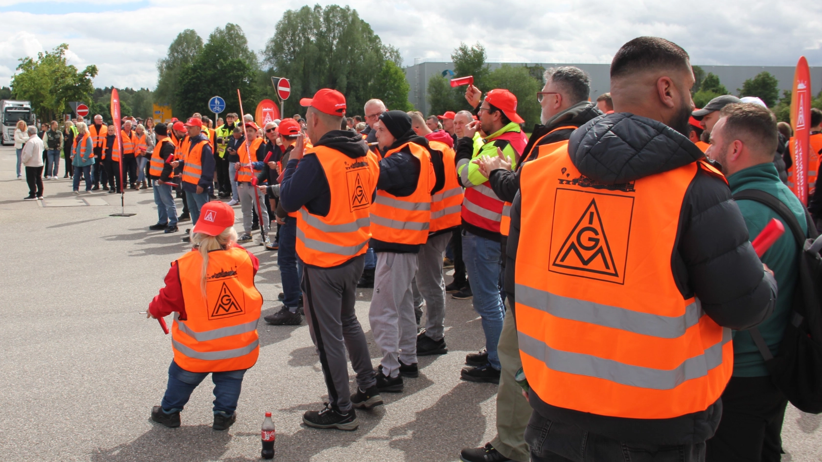Mahle Neustadt Ganztägiger Warnstreik