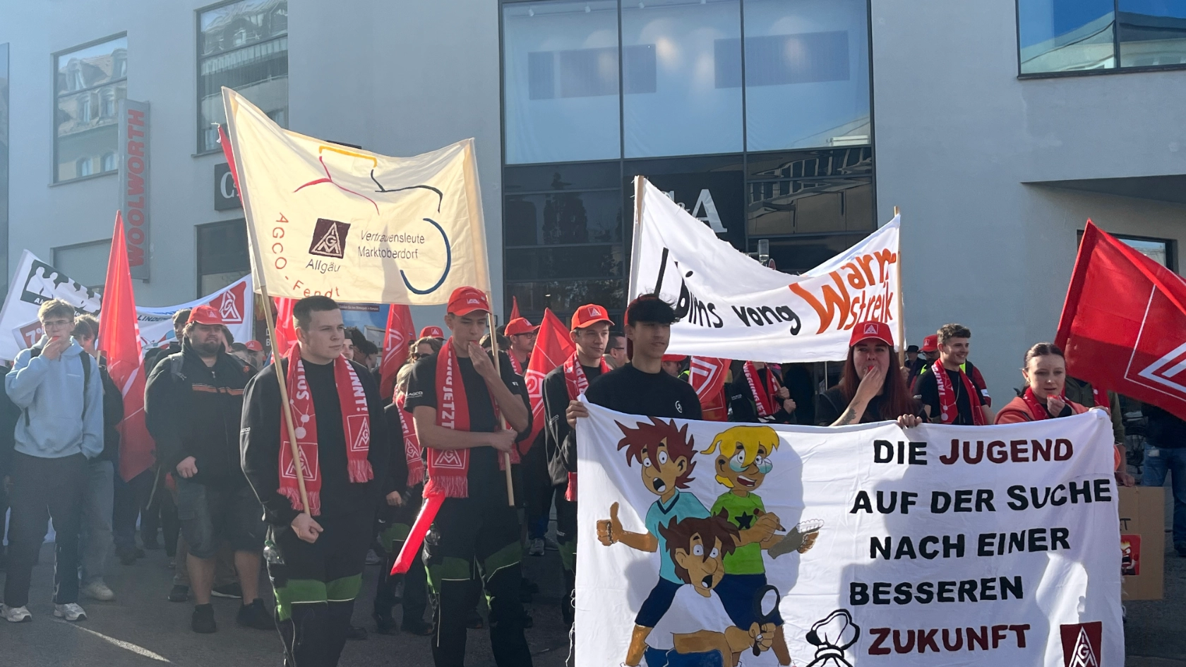 Azubi-Warnstreik Kempten