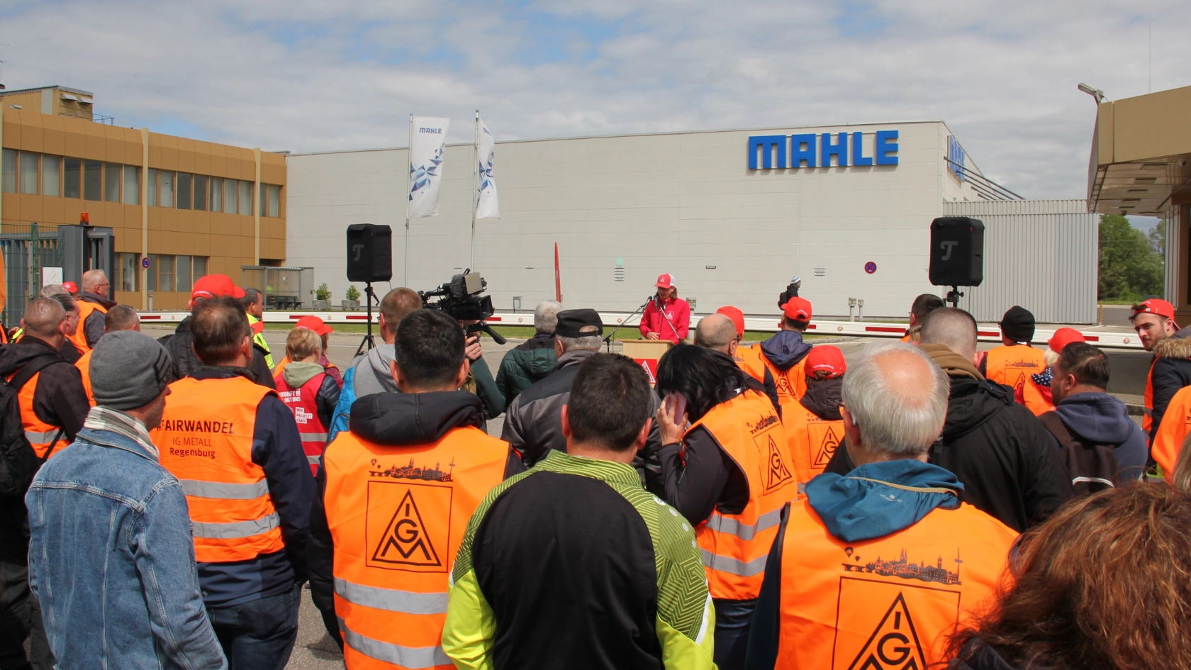 Warnstreik bei Mahle