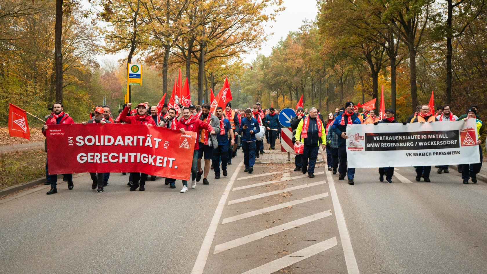Grosswarnstreik-Regensburg_Demozug