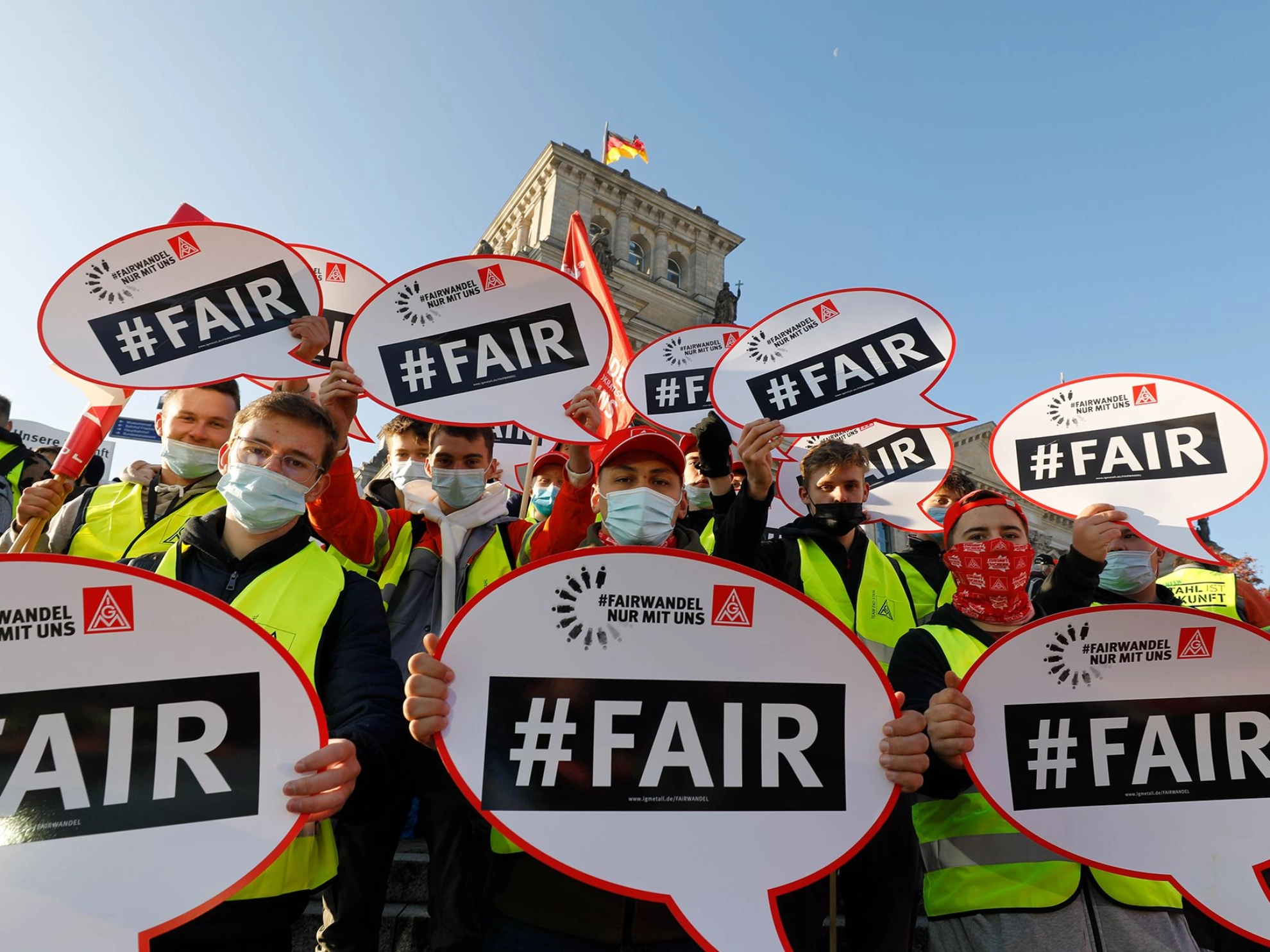Kundgebung in Berlin