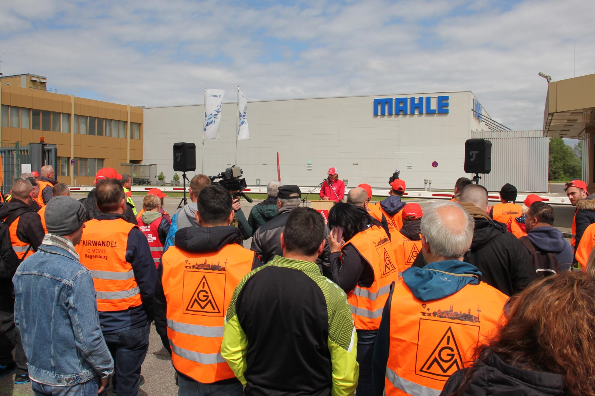 Warnstreik bei Mahle