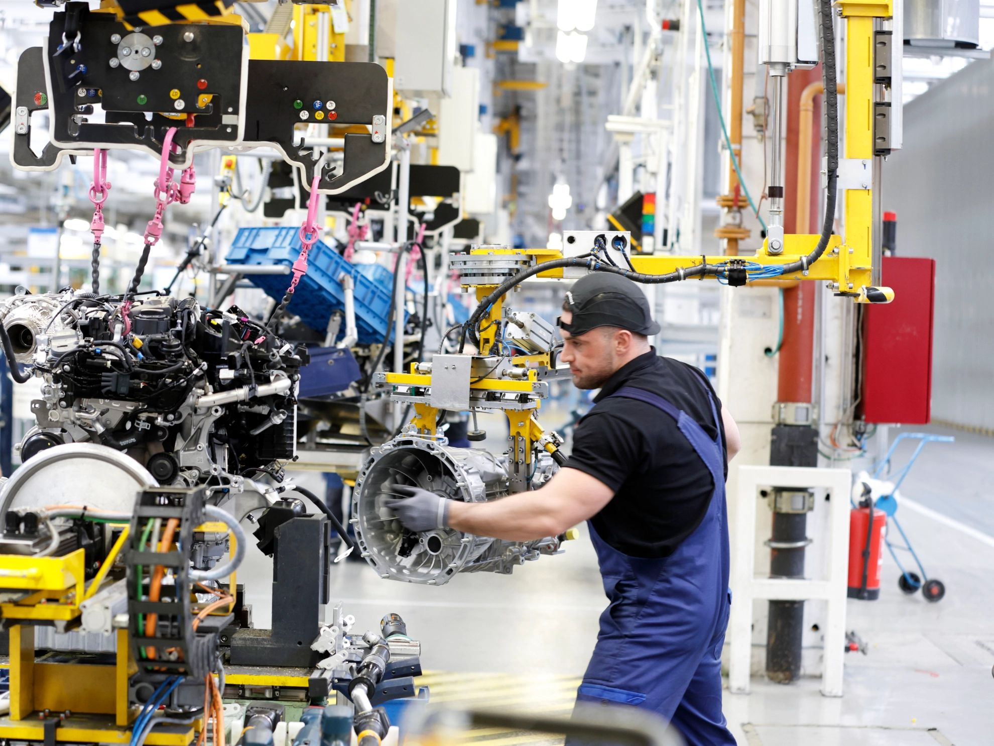 Produktion von Nutzfahrzeugen