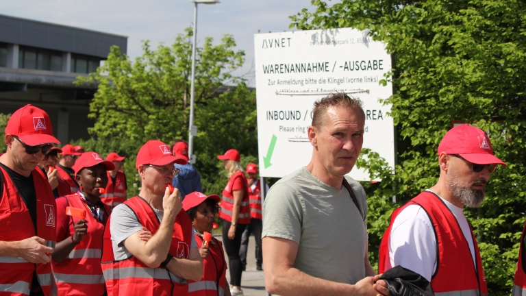 Avnet Streikkundgebung 5. Mai 2026