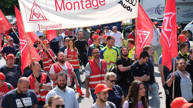 Aktionstag Leiharbeit: Demozug und Kundgebung in München