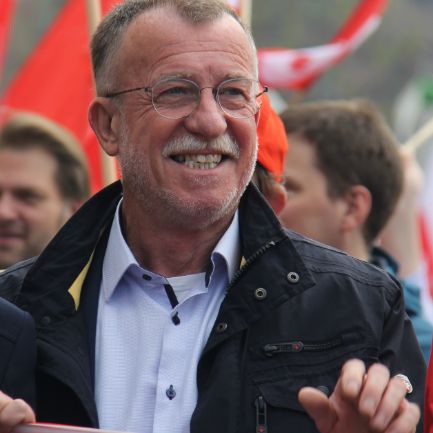 Johann Horn Bezirksleiter IG Metall Bayern Koalitionsvertrag vs Fairer Wandel in der Industrie